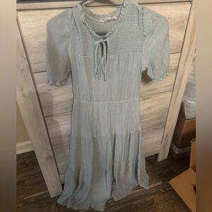 Sweet Wanderer Green Midi Dress